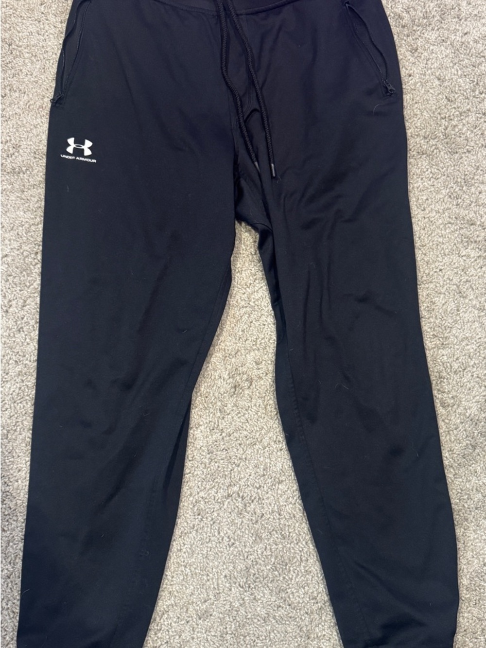 Under Armour Men's Black Jogger Sweatpants Size L